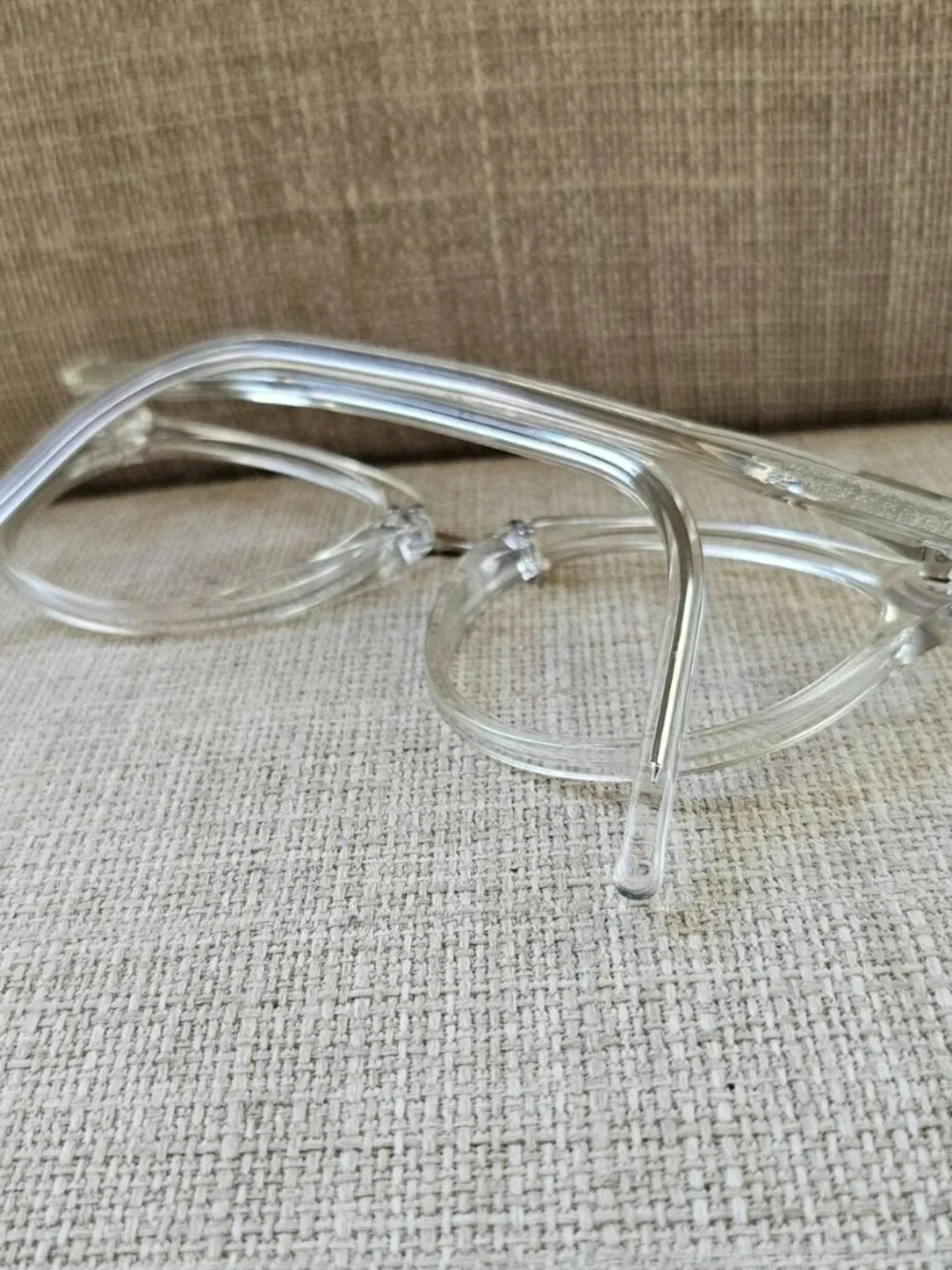 Kirkland Signature Glasses Frame Crystal Clear MOOSE Eyewear Eyeglasses Italy